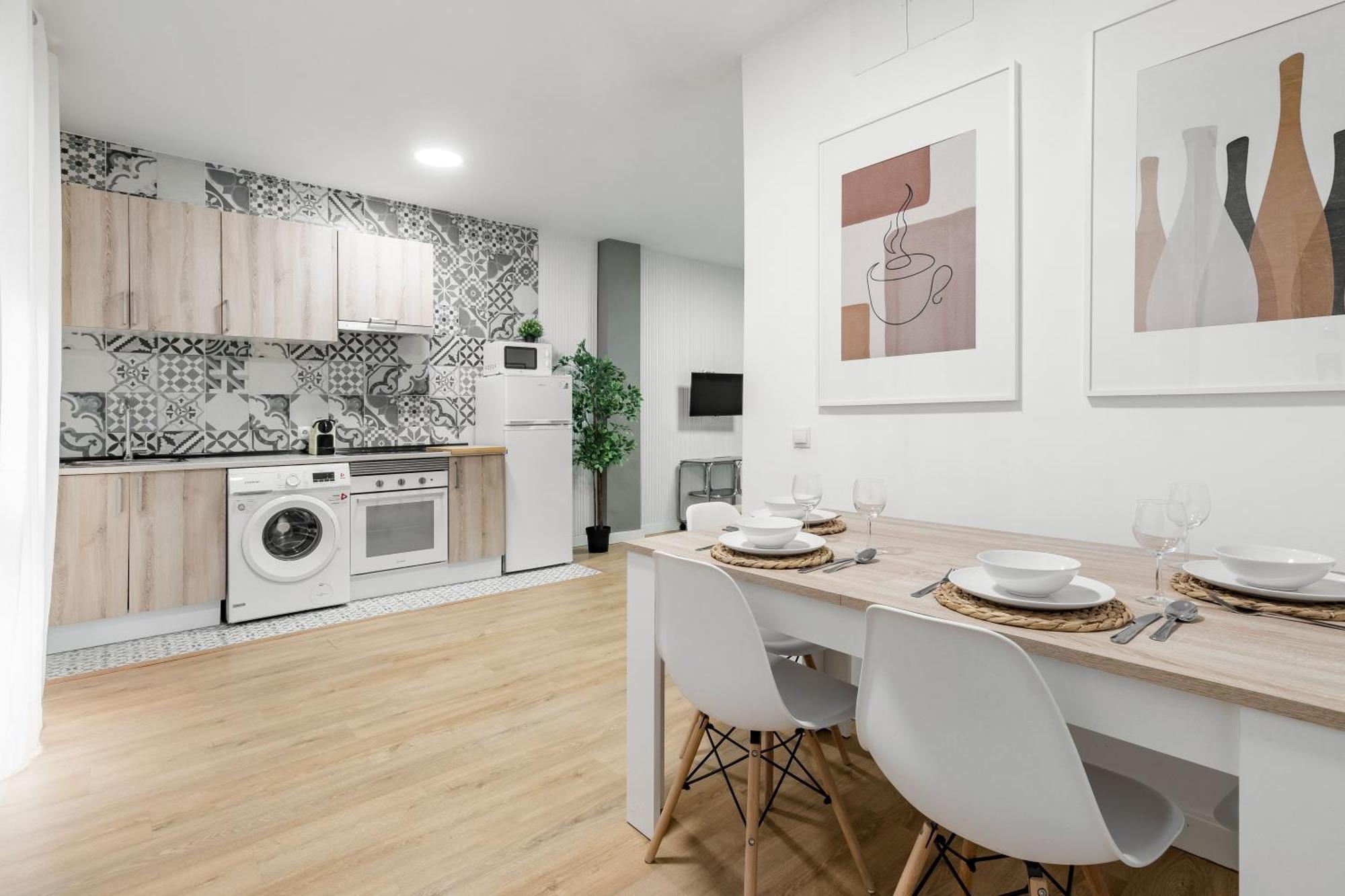 Apartament Charming Lucero Madryt Zewnętrze zdjęcie
